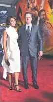  ??  ?? INVITADOS. Matt Damon y su esposa Luciana Barrosso.