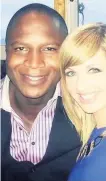  ??  ?? TRAGIC Sheku with his partner Colette Bell, who wants to find out why he died in custody