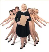  ??  ?? Fern Britton and the rest of the cast