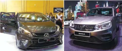  ??  ?? While Perodua’s November 2019 sales dipped by 3% year-on-year, it maintained its dominant position with 11M19 market share of 40.4%. – BBX IMAGES
Proton will likely exceed its 2019 sales target of 100,000 units due to popular demand for the 2019 Proton Saga and X70. – BBX IMAGES