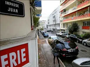  ?? (Photo Eric Ottino) ?? Relier le boulevard Wilson à l’impasse Juan en voiture : bientôt possible ?