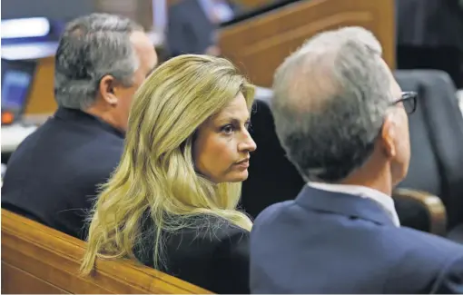  ?? GETTY IMAGES ?? Erin Andrews had sought $ 75million in a lawsuit against a hotel and aman who secretly took nude videos of her through a peephole at a Nashville Marriott in 2008, saying she hasn’t been the same since the videos emerged.