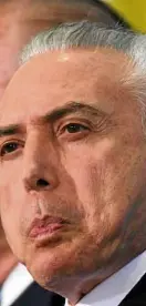  ?? —REUTERS ?? Michel Temer