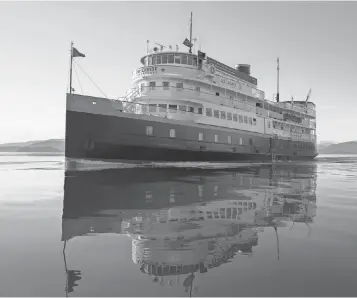  ?? JOCELYN PRIDE, UNCRUISE ADVENTURES ?? UnCruise Adventures’ replica steamer will be outfitted with kayaks and skiffs for Alaska exploring.