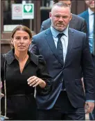  ?? ?? case study: Coleen and Wayne Rooney during the Wagatha trial