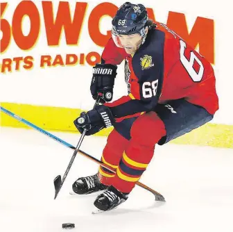  ?? Jaromír Jágr s 26 kanadskými body vede týmovou produktivi­tu.
FOTO USA TODAY SPORTS ?? Lídr Panthers.