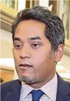  ??  ?? Khairy Jamaluddin