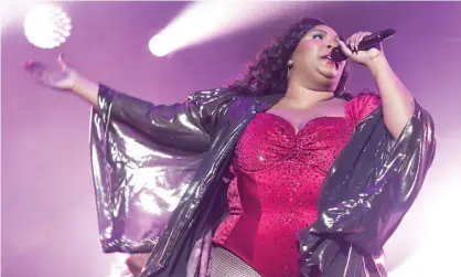  ?? Photograph: Cindy Barrymore/Rex/Shuttersto­ck ?? Champion of body positivity … Lizzo performing in Chicago last month.