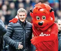  ?? - AFP photo ?? Ole Gunnar Solskjaer has been named as Manchester United’s caretaker manager.