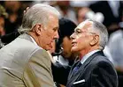  ?? Kin Man Hui / Staff photograph­er ?? Popovich learned as an assistant with the Spurs under the legendary Larry Brown.