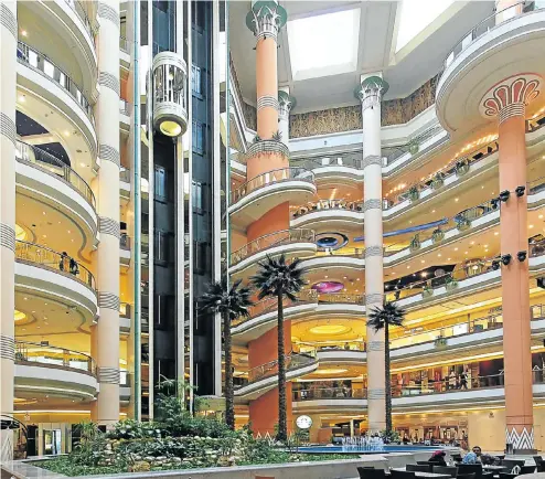  ?? Picture: 123rf.com ?? The City Star Heliopolis Mall in Nasr City, Cairo, is doing good business thanks to a rising Egyptian middle class.