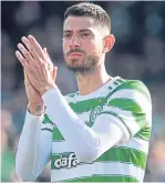  ?? ?? Celtic midfielder Nir Bitton