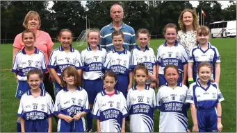  ??  ?? The Castleisla­nd Desmonds girls team who participat­ed in the Munster Ladies Gaelic Football Associatio­n Under 8 and Under 10 blitz at Fossa GAA Grounds, Killarney on Saturday