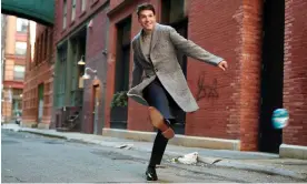  ?? Photograph: Martin Schoeller/The Observer ?? ‘Things come around’: Ralph Macchio wears coat by Luigi Bianchi; T-shirt by Alex Mill; trousers by Brioni; belt by Paul Stuart; socks by The Armoury and shoes by Allen Edmonds.