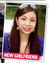  ??  ?? Attacked: Rachel Lin’s arm was cut to the bone. ‘Materialis­tic’: WeiWei, below, could be jailed for life NEW GIRLFRIEND