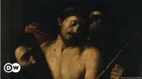  ??  ?? Gemälde "Dornenkrön­ung": Stammt das Bild von Caravaggio?