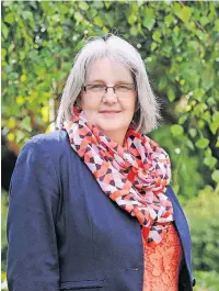  ?? ?? Time for a change Cllr Fiona Dryburgh is stepping back from politics after taking up a role with a charity