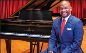  ?? (Special to the Arkansas Democrat-Gazette) ?? Jeffrey Murdock, an associate professor of music education at the University of Arkansas, Fayettevil­le, was named Thursday as the recipient of the 2021 Grammy Music Educator award during a national television broadcast.