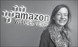  ?? Seattle Times/LOGAN RIELY ?? Ardine Williams, a former Army captain, is now one of the lead recruiters in Seattle for Amazon Web Services.