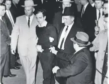  ??  ?? 0 On this day in 1964, Jack Ruby was found guilty of killing Lee Harvey Oswald, alleged assassin of President Kennedy