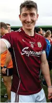  ??  ?? On the double: Johnny Heaney of Galway