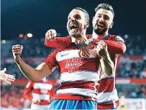  ?? FOTO: PÁGINA DE GRANADA ?? El experiment­ado Roberto Soldado será la punta de lanza del Granada. El Athletic viene de eliminar al Barcelona.