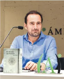  ?? CEDIDA ?? El escritor Diego Moldes, en una conferenci­a.