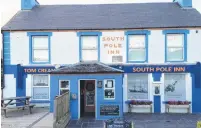  ??  ?? Colourful . . . Antarctic explorer Tom Crean’s hotel on the Dingle Peninsula, County Kerry.