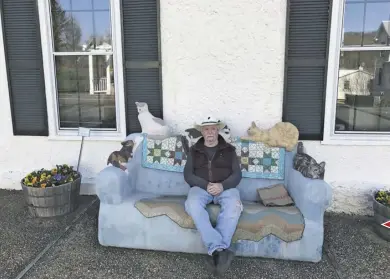  ?? BY JAN CLATTERBUC­K ?? Rappahanno­ck County’s Ted Pellegatta will be reading from his fine collection of poetry this Mother’s Day evening at Quievremon­t Winery in Gid Brown Hollow.