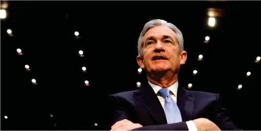  ?? ?? Le mot “transitoir­e” n’est plus le terme le plus précis pour décrire le niveau élevé de l’inflation, selon Jerome Powell. (Crédits : Reuters)