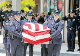  ?? SUSAN STOCKER/STAFF PHOTOGRAPH­ER ?? Sgt. Jack Lokeinsky, a 29-year officer with Fort Lauderdale and head of the Fraternal Order of Police union, was 52 when he died of pancreatic cancer May 11.