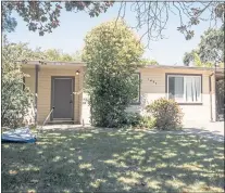  ?? DAI SUGANO — STAFF ARCHIVES ?? The property, shown in August, in the 1400 block of Navarro Drive in Sunnyvale was the location of a house party where a shooting killed a man and injured another.