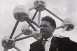  ?? EYCKENS
FOTO JOHAN ?? Frans Cools werkte negentien maanden aan het Atomium.