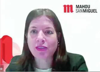  ??  ?? María Pilar Panivino, directora de Consumer Insights y Medios de Mahou San Miguel