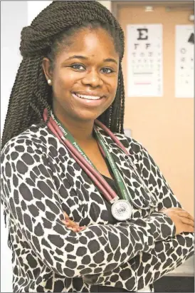 ??  ?? Dr. Amaris Daniels joined Primary Healthcare at One Door Polk as the organizati­on’s new pediatrici­an.
