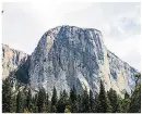  ??  ?? LANDMARK El Capitan in Yosemite