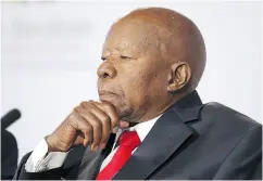  ?? JUSTIN TALLIS / AFP / GETTY IMAGES ?? Former president of Botswana, Sir Ketumile Masire, was key to building the country’s strong democracy.