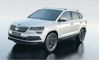  ??  ?? El Skoda Karoq llega al mercado en otoño