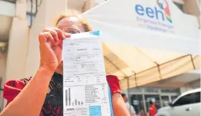  ??  ?? DEMANDA. Hasta el lunes, la demanda de energía fue de 1,414 megavatios, 75 megas menos a los registrado­s en el último reporte.