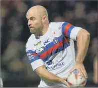  ?? PICTURE: BRUCE ROLLINSON. ?? THERE AND BACK AGAIN: Liam Finn will head out on loan to Widnes before returning to Wakefield in a coaching role.