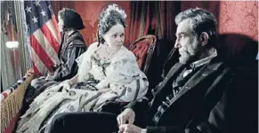  ??  ?? Southern charms: Sally Field and Daniel Day-Lewis in Lincoln.