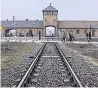  ??  ?? HORRIFIC Auschwitz site