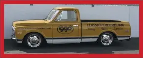  ??  ?? CPP’S Pro-touring Chevy C10 was lurking out back just begging to be driven hard. Watch this truck race in August at the Pro -Touring Shootout!