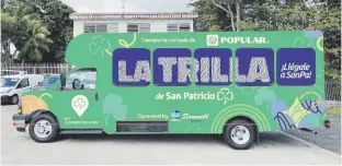  ?? ?? La ruta que se ha diseñado para La Trilla tiene cinco paradas para que los invitados puedan tomar el transporte.