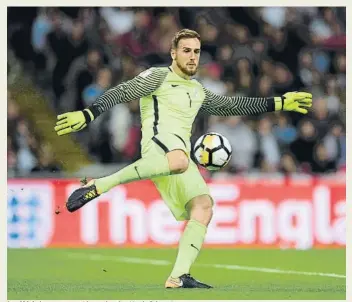  ?? FOTO: GETTY IMAGES ?? Jan Oblak durante un partido con la selección de Eslovenia