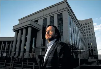  ?? Hyoung Chang, The Denver Post ?? A lawsuit threatened to expose “at least 20, likely more” episodes of misconduct by judges and other department officials, according to a memo written by Christophe­r Ryan, above, former state Supreme Court chief administra­tor.