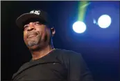  ?? ETHAN MILLER — GETTY IMAGES, FILE ?? Rapper Chuck D of Public Enemy has been named the inaugurual artist in residence for UCLA's new “Hip Hop Initiative” studies program.