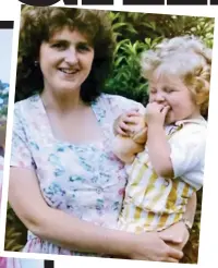  ??  ?? Our beloved girl: Charlotte with her father Graham and, inset, as a baby with mum Roz