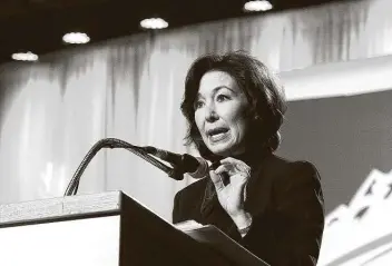  ?? Walter Hinick / Associated Press ?? Oracle CFO Safra Catz serves on the National Security Commission on Artificial Intelligen­ce and served on President Donald Trump’s transition team.