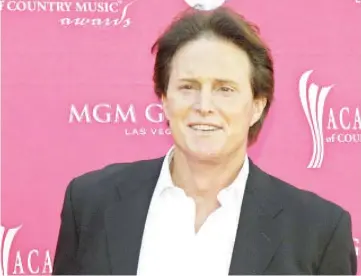  ??  ?? Bruce Jenner arrives at the 44th Annual Academy of Country Music Awards in LasVegas in this Apr 5, 2009 file photo. Jenner was involved in a highway crash in Southern California that left another person dead, Feb 7 according to police. — Reuters photo